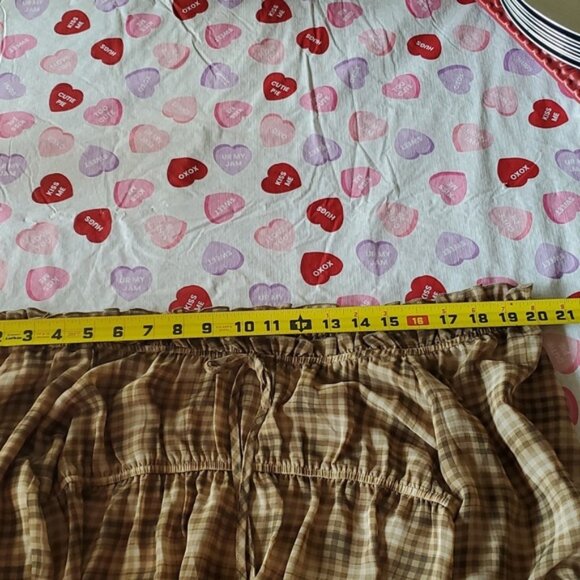 Charming plaid crop top CUTE - Picture 6 of 10